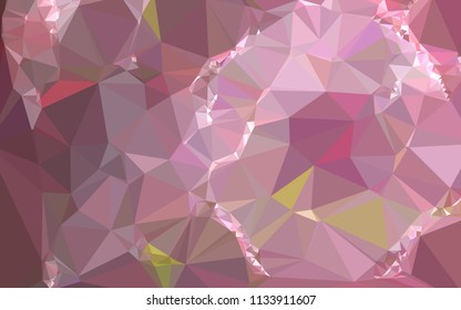 Low poly mosaic background. Template design, list, front page, brochure layout, banner, idea, cover, print, flyer, book, blank, card, ad, sign, sheet. Copy space. Vector clip art.