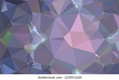 Low poly mosaic background. Template design, list, front page, brochure layout, banner, idea, cover, print, flyer, book, blank, card, ad, sign, sheet. Copy space. Vector clip art.