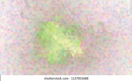 Low poly mosaic background. Template design, list, front page, brochure layout, banner, idea, cover, print, flyer, book, blank, card, ad, sign, sheet. Copy space. Vector clip art.