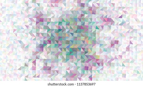 Low poly mosaic background. Template design, list, front page, brochure layout, banner, idea, cover, print, flyer, book, blank, card, ad, sign, sheet. Copy space. Vector clip art.