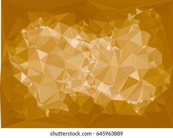 Low poly mosaic background. Template design, list, front page, brochure layout, banner, idea, cover, print, flyer, book, blank, card, ad, sign, sheet. Copy space. Vector clip art.