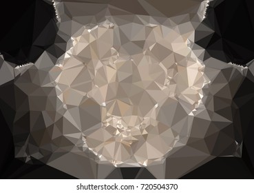 Low poly mosaic background. Template design, list, front page, brochure layout, banner, idea, cover, print, flyer, book, blank, card, ad, sign, sheet.  Vector clip art.