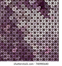 Low poly mosaic background. Template design, list, front page, brochure layout, banner, idea, cover, print, book, blank, card, ad, sign, sheet.  Vector clip art.