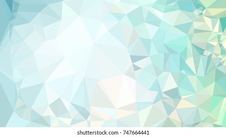 Low poly mosaic background. Template design, list, front page, brochure layout, banner, idea, cover, print, flyer, book, blank, card, ad, sign, sheet. Copy space. Vector clip art.