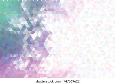 Low poly mosaic background. Template design, list, front page, brochure layout, banner, idea, cover, print, flyer, book, blank, card, ad, sign, sheet. Copy space. Vector clip art.