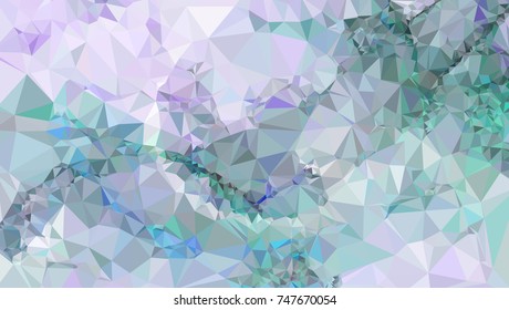 Low poly mosaic background. Template design, list, front page, brochure layout, banner, idea, cover, print, flyer, book, blank, card, ad, sign, sheet. Copy space. Vector clip art.