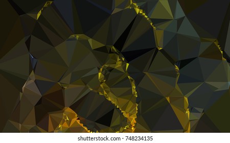 Low poly mosaic background. Template design, list, front page, brochure layout, banner, idea, cover, print, flyer, book, blank, card, ad, sign, sheet. Copy space. Vector clip art.