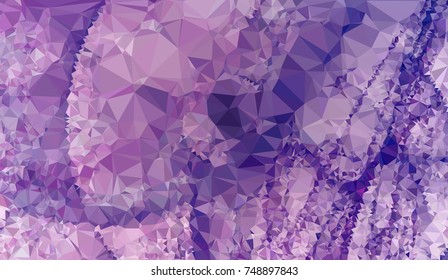 Low poly mosaic background. Template design, list, front page, brochure layout, banner, idea, cover, print, flyer, book, blank, card, ad, sign, sheet. Copy space. Vector clip art.