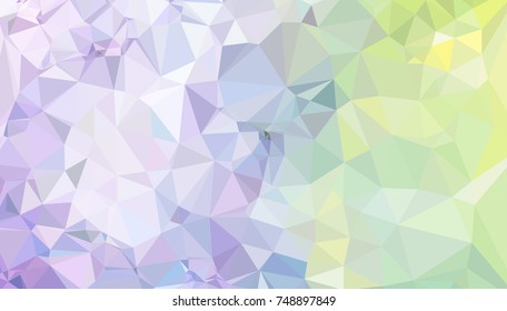 Low poly mosaic background. Template design, list, front page, brochure layout, banner, idea, cover, print, flyer, book, blank, card, ad, sign, sheet. Copy space. Vector clip art.