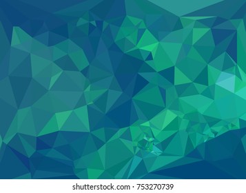 Low poly mosaic background. Template design, list, front page, brochure layout, banner, idea, cover, print, flyer, book, blank, card, sheet. Copy space. Vector clip art.
