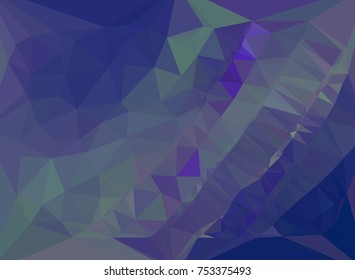 Low poly mosaic background. Template design, list, front page, brochure layout, banner, idea, cover, print, flyer, book, blank, card, sheet. Copy space. Vector clip art.