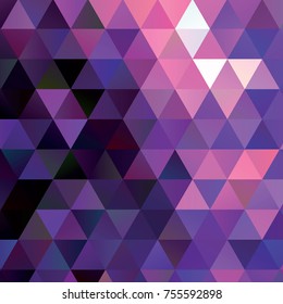Low poly mosaic background. Template design, list, front page, brochure layout, banner, idea, cover, print, flyer, book, blank, card, sheet. Copy space. Vector clip art