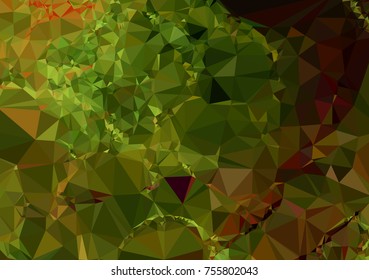 Low poly mosaic background. Template design, list, front page, brochure layout, banner, idea, cover, print, flyer, book, blank, card, sheet. Copy space. Vector clip art