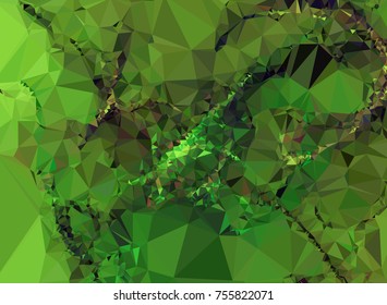 Low poly mosaic background. Template design, list, front page, brochure layout, banner, idea, cover, print, flyer, book, blank, card, sheet. Copy space. Vector clip art
