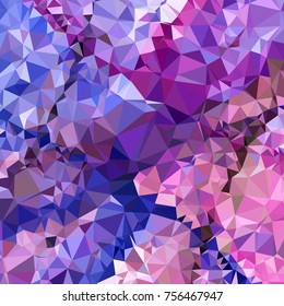 Low poly mosaic background. Template design, list, front page, brochure layout, banner, idea, cover, print, flyer, book, blank, card, ad, sign, sheet. Copy space. Vector clip art.