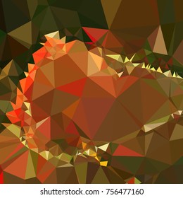 Low poly mosaic background. Template design, list, front page, brochure layout, banner, idea, cover, print, flyer, book, blank, card, sheet. Copy space. Vector clip art.