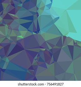 Low poly mosaic background. Template design, list, front page, brochure layout, banner, idea, cover, print, flyer, book, blank, card, sheet. Copy space. Vector clip art.