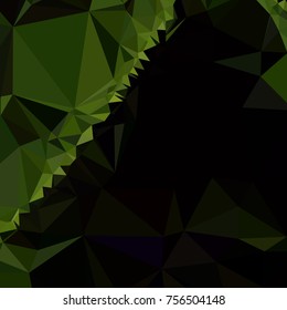 Low poly mosaic background. Template design, list, front page, brochure layout, banner, idea, cover, print, flyer, book, blank, card, sheet. Copy space. Vector clip art.