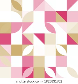 Low poly mosaic Bauhaus artistic geometric triangle background wallpaper design