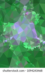 Low poly mosaic vertical background. Template design, list, front page, brochure layout, banner, idea, cover, print, flyer, book, blank, card, ad, sign, sheet. Copy space. Vector clip art.