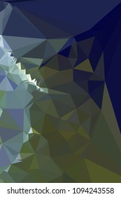 Low poly mosaic vertical background. Template design, list, front page, brochure layout, banner, idea, cover, print, flyer, book, blank, card, ad, sign, sheet. Copy space. Vector clip art.