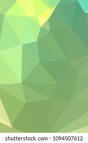Low poly mosaic vertical background. Template design, list, front page, brochure layout, banner, idea, cover, print, flyer, book, blank, card, ad, sign, sheet. Copy space. Vector clip art.