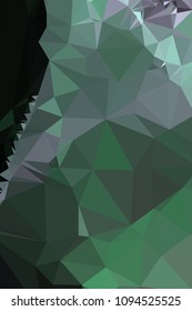 Low poly mosaic vertical background. Template design, list, front page, brochure layout, banner, idea, cover, print, flyer, book, blank, card, ad, sign, sheet. Copy space. Vector clip art.