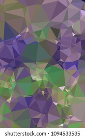 Low poly mosaic vertical background. Template design, list, front page, brochure layout, banner, idea, cover, print, flyer, book, blank, card, ad, sign, sheet. Copy space. Vector clip art.
