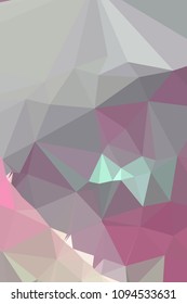 Low poly mosaic vertical background. Template design, list, front page, brochure layout, banner, idea, cover, print, flyer, book, blank, card, ad, sign, sheet. Copy space. Vector clip art.