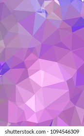 Low poly mosaic vertical background. Template design, list, front page, brochure layout, banner, idea, cover, print, flyer, book, blank, card, ad, sign, sheet. Copy space. Vector clip art.