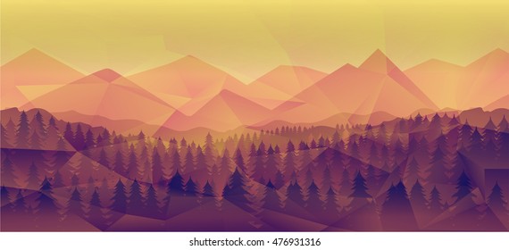 Low Poly Mountains Images Stock Photos Vectors Shutterstock