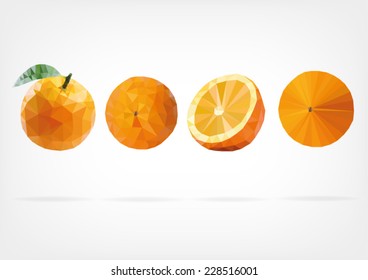 Low Poly Orange