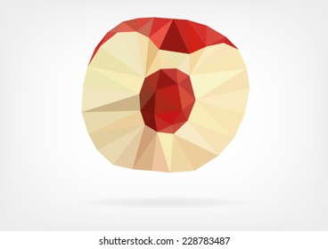 Low Poly Peach