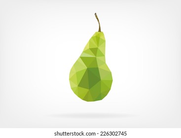 Low Poly Pear 