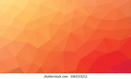 low poly pink orange gradient poligon vector background