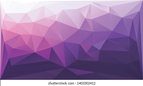 Low poly pink violet gradient background