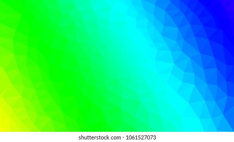 low poly poligon multicolor rainbow gradient vector background