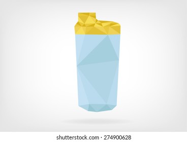 Low Poly Protein Shaker