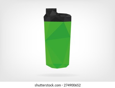 Low Poly Protein Shaker