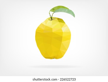 Low Poly Quince 