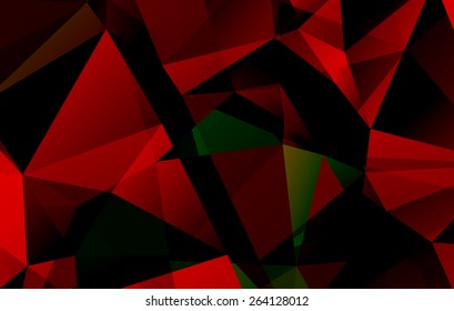 low poly red abstract background.vector illustration pattern design. 