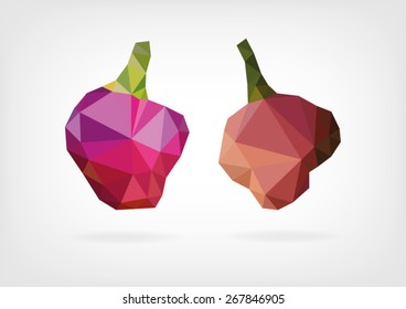 Low Poly "Roxa Chili"