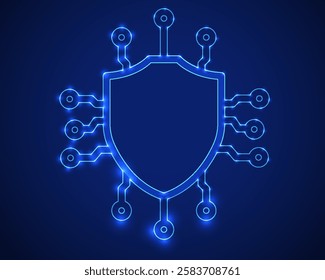 Low Poly Shield Icon Design, Geometric 3D Symbol Representing Protection, Security, Defense, Safety, and Strong Defense Systems Concept for Cybersecurity, Personal Security, and Safety Solutions