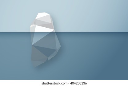Low Poly Simple Iceberg