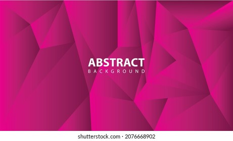 Low poly style abstract background. For design book, landing page, website banner, cover, notebook cover, mobile phone or computer screen, social media etc.