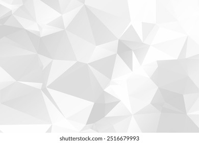 Fondo abstracto de la estructura cristalina del estilo polivinílico bajo con el Vector brillante del efecto