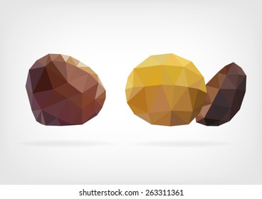 Low Poly Sweet Chestnut