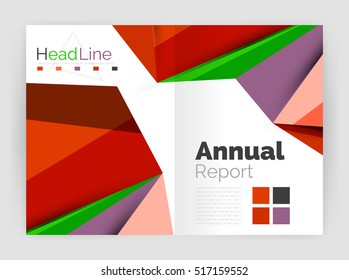 Low poly triangle abstract background