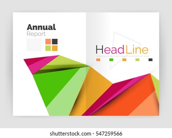 Low poly triangle abstract background