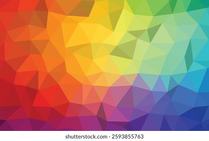 Low polygnal abstract background texture